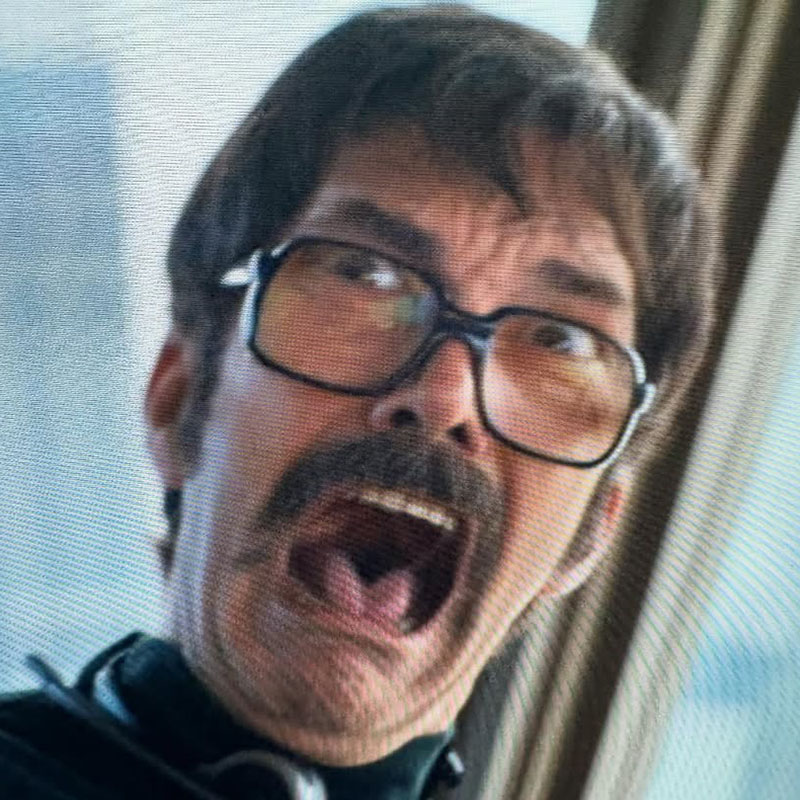 Стефен Блэкхарт в образе Сидни, кадр из фильма «Супермен» (2025) / Фото: соцсети Джеймса Ганна