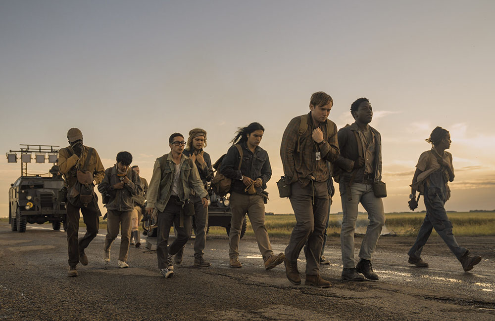 Кадр из фильма «Долгая прогулка» (2025)