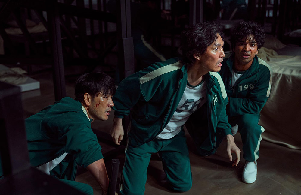 Кадр из 1 сезона сериала «Игра в кальмара» (2021)