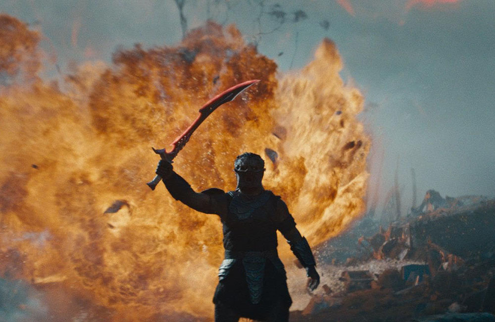 Кадр из фильма «Хищник: Планета смерти» (2025)/ Фото: 20th Century Studios