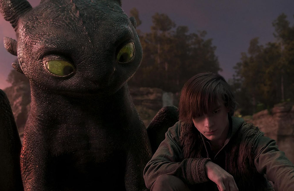 Кадр из фильма «Как приручить дракона» (2025)