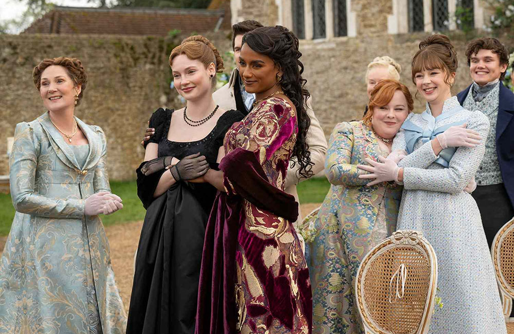 Кадр из 4 сезона сериала «Бриджертоны» (2026)/ Netflix