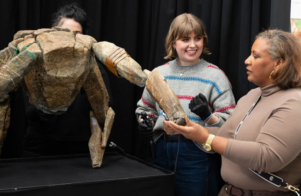 «Роккитёры» на съемках фильма «Проект "Конец света"» (2026)/ Фото: Amazon MGM Studios